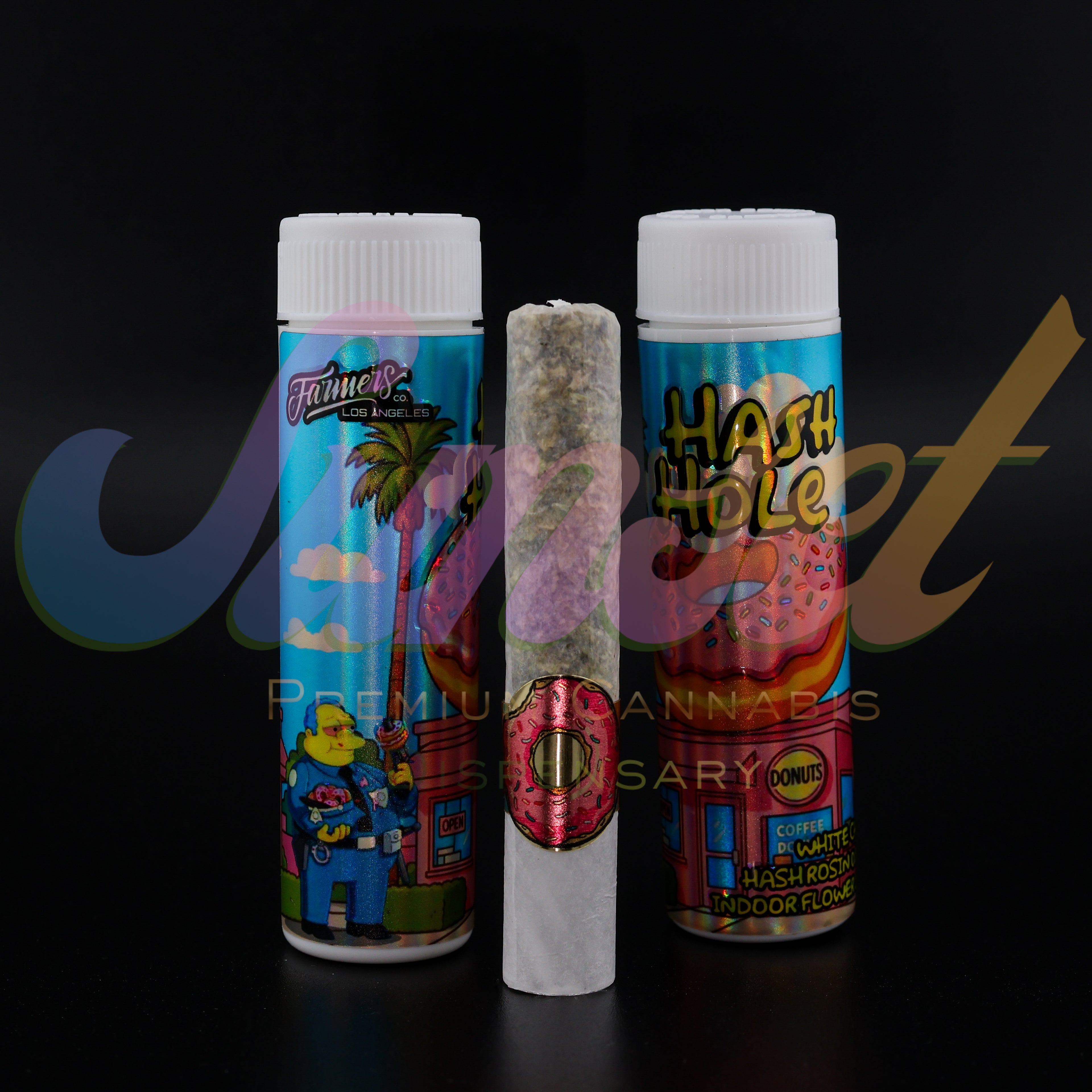 Simpson - Hash Hole - White Cherry (JOINT PRE ROLL 2 G + 0.8 Rosin)