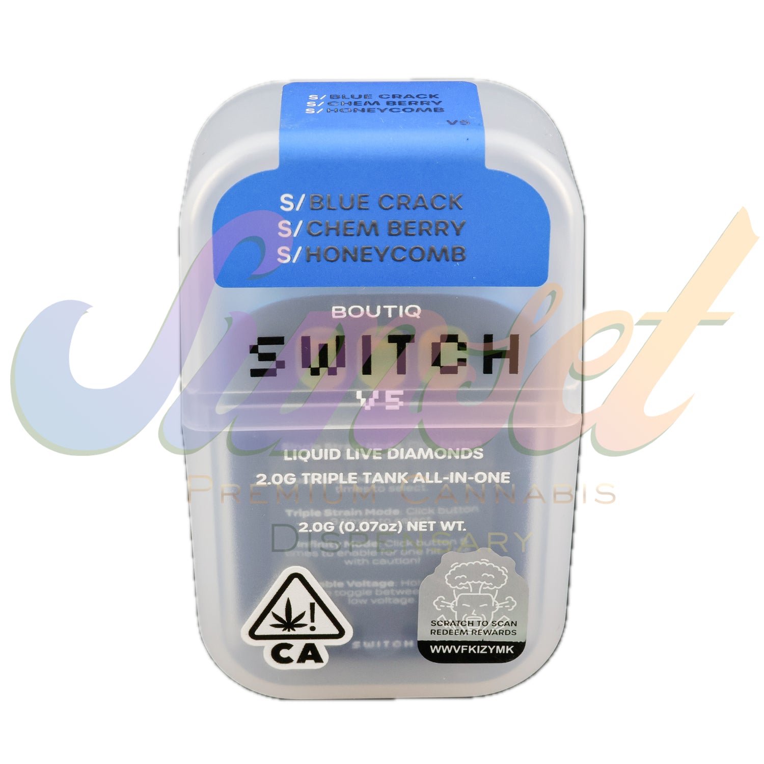 Boutiq - Blue Crack (PLUMA 2 G - SATIVA)