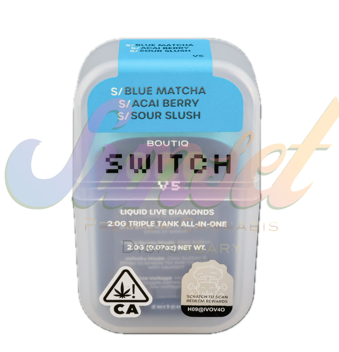 Boutiq - Blue Matcha (PLUMA 2 G - SATIVA)