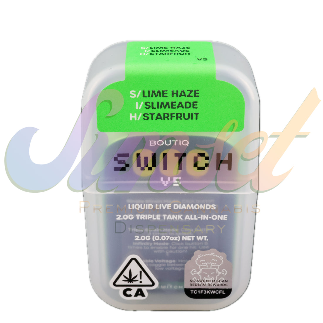 Boutiq - Lime Haze (PLUMA 2 G - BALANCE)