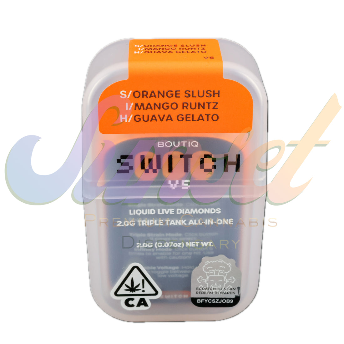 Boutiq - Orange Slush (PLUMA 2 G - BALANCE)