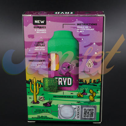 FRYD Extracts - Astro Gushers (PLUMA 3 G / 5 Gummies - HYBRID)