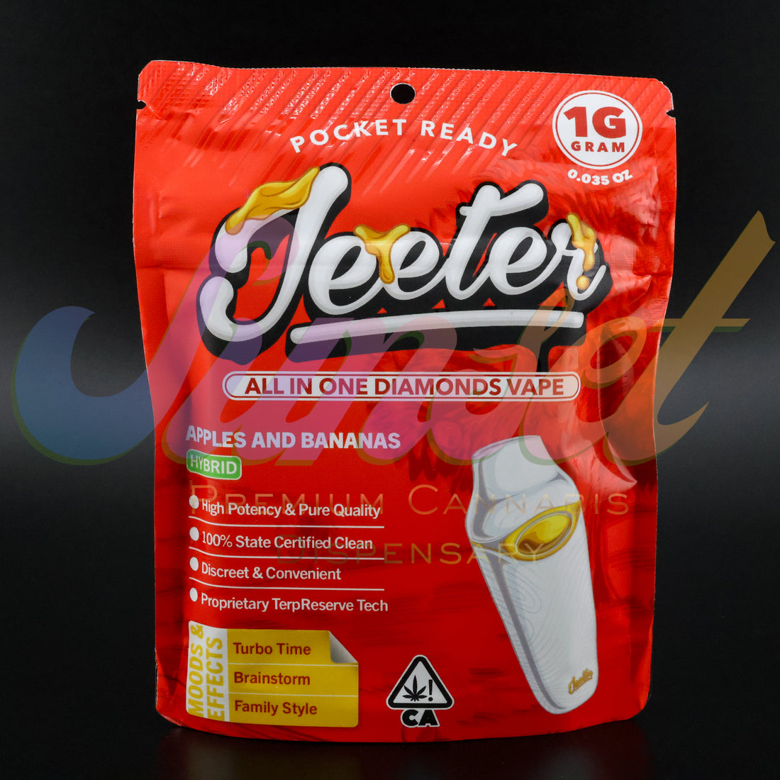 Jeeter - Apples And Bananas (PLUMA 1 G - HYBRID)