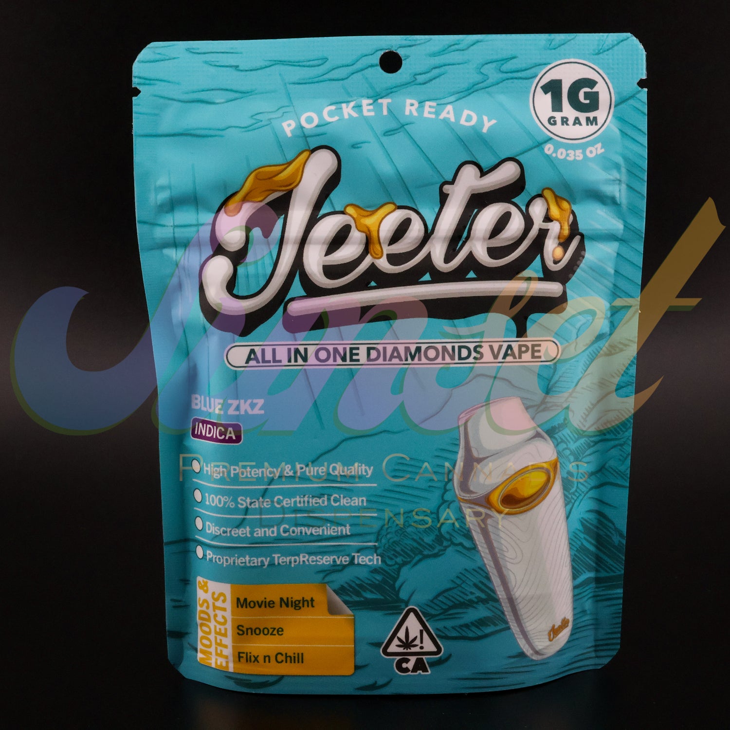 Jeeter - Blue ZKZ (PLUMA 1 G - INDICA)