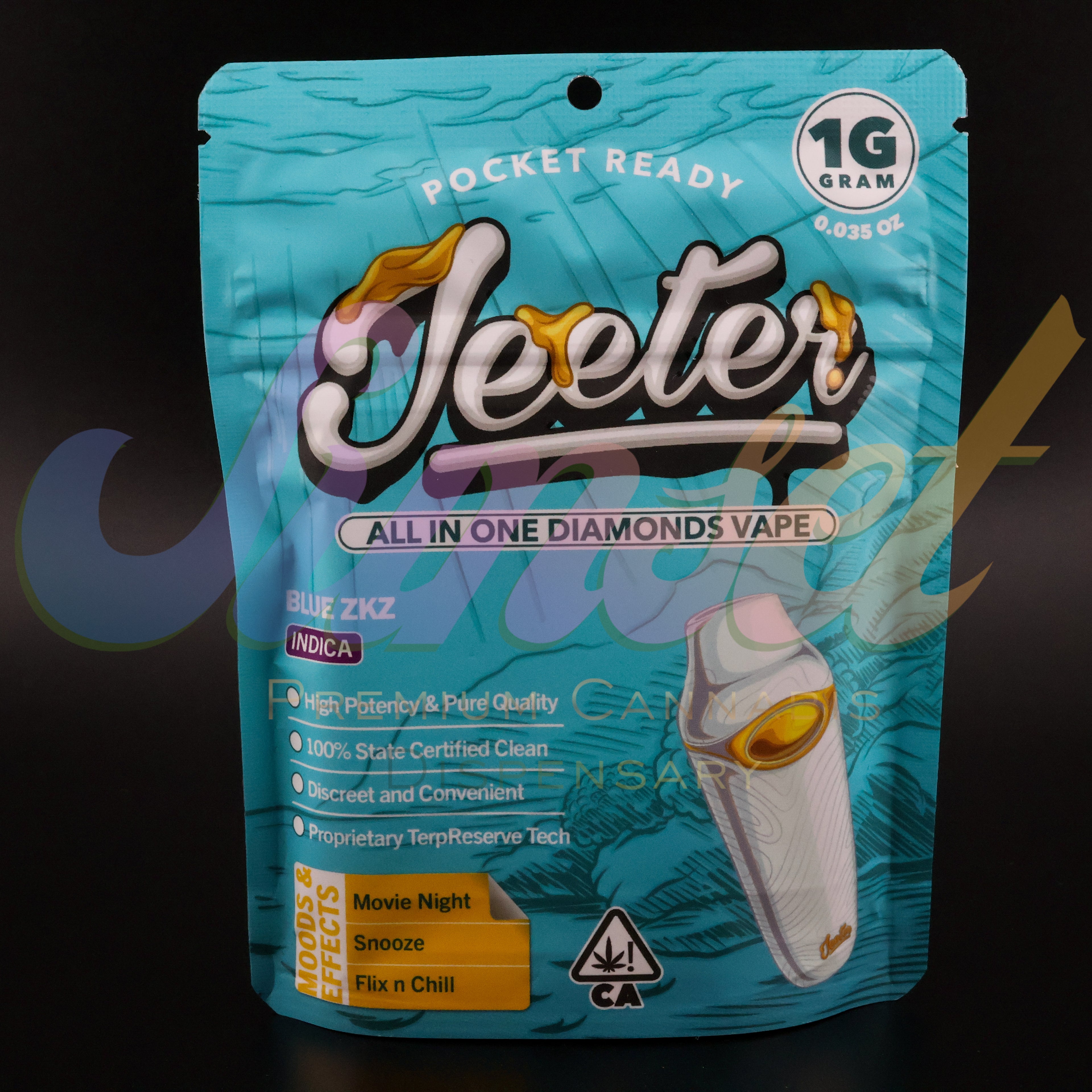 Jeeter - Blue ZKZ (PLUMA 1 G - INDICA)