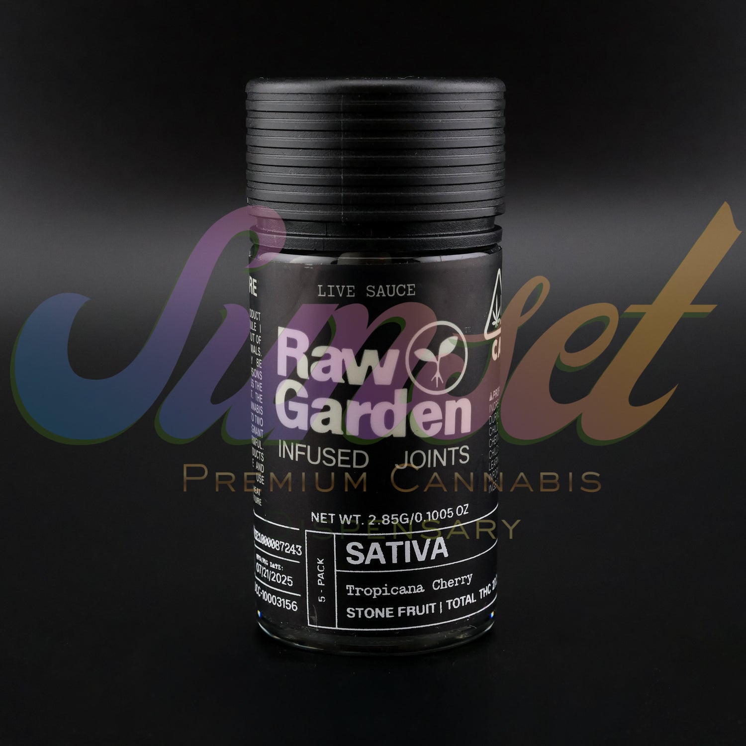 Raw Garden - Tropicana Cherry (JOINT PRE ROLL 0.6 G / 5 J - SATIVA)